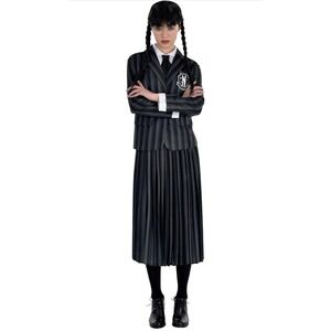 Adult Size M6-8 WEDNESDAY ADDAMS NEVERMORE ACADEMY UNIFORM Costume Addams Family
